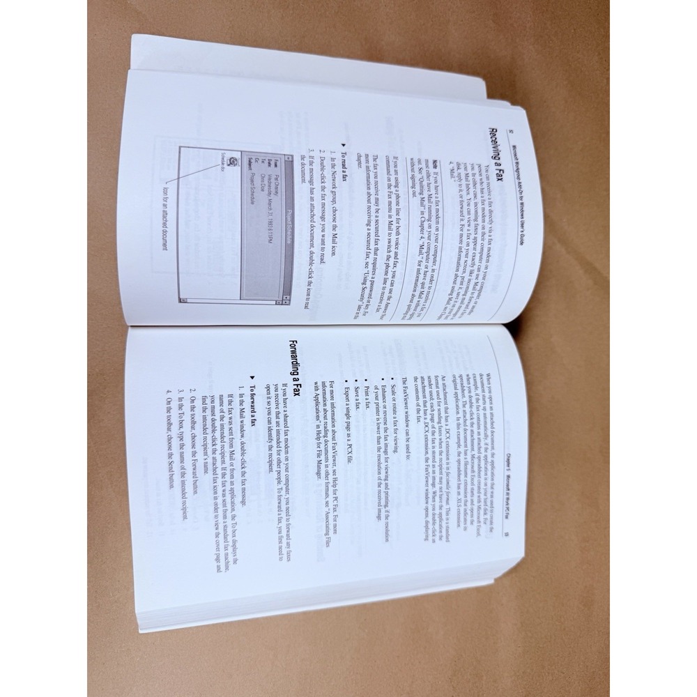 Microsoft Windows For Workgroups & MS-DOS User's Guide Book - Picture 9 of 9